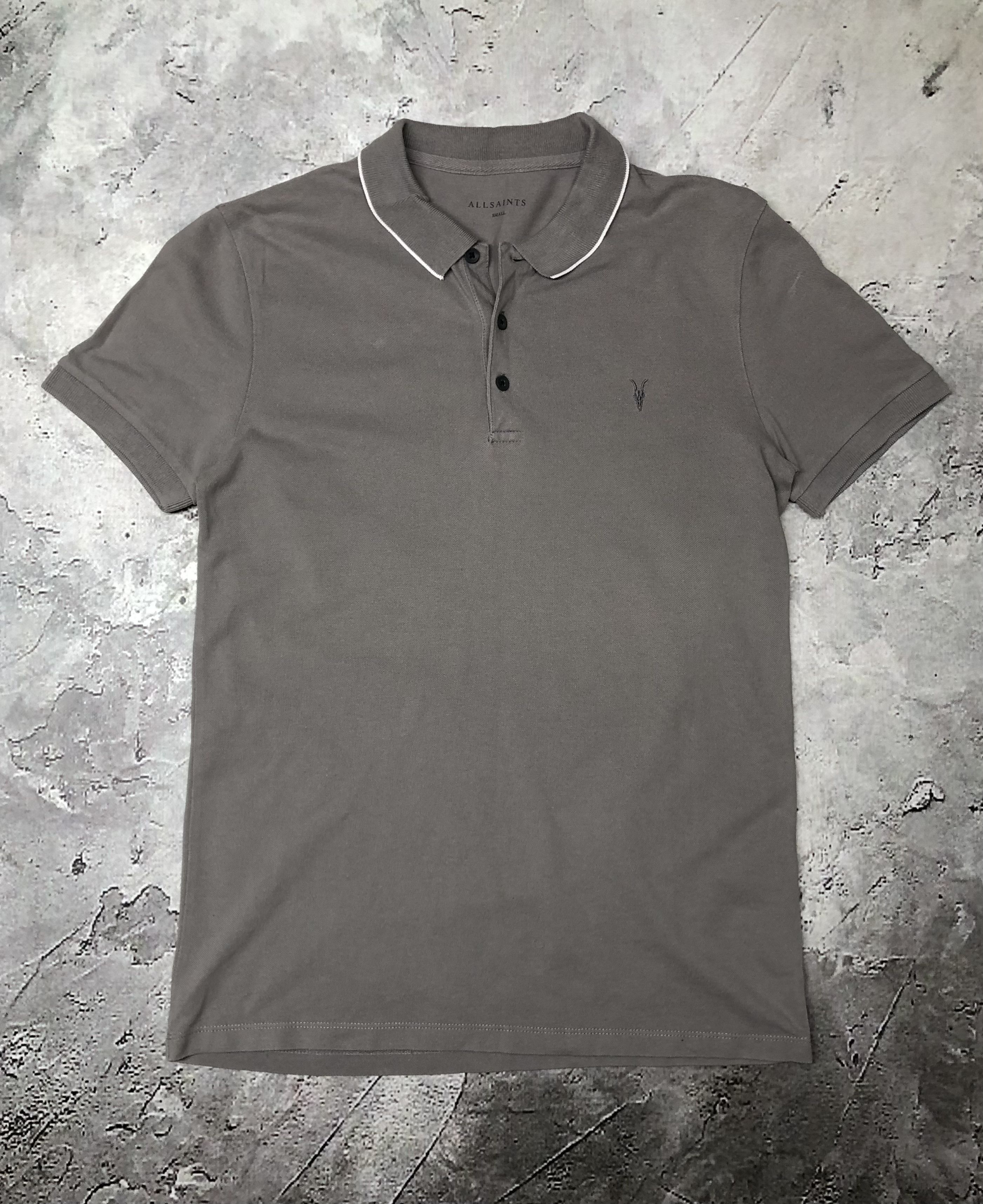 Allsaints Allsaints Vintage Polo TShirt Size US S / EU 44-46 / 1 - 1 Thumbnail