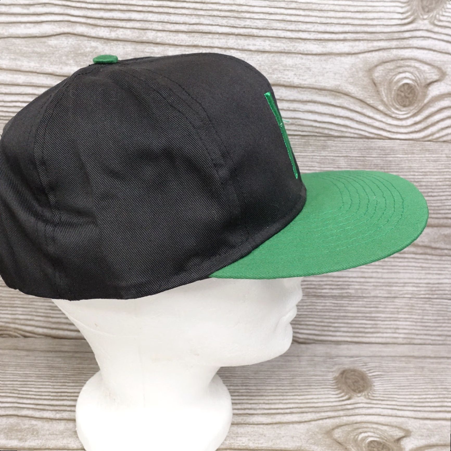Vintage Vintage Louisville Line Kool Cigarettes Promo Black Green Snapback Baseball Cap Adult Adjustable Casual Men Women Size ONE SIZE - 5 Thumbnail