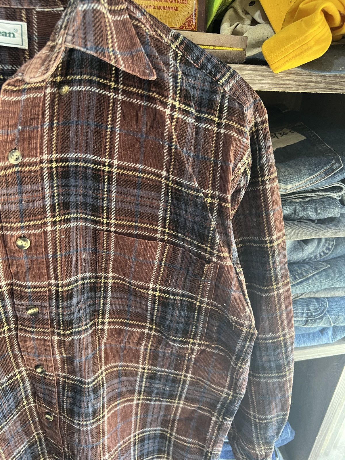 L.L. Bean 🔥Vintage LL Bean Corduroy Flannel Size US S / EU 44-46 / 1 - 6 Thumbnail