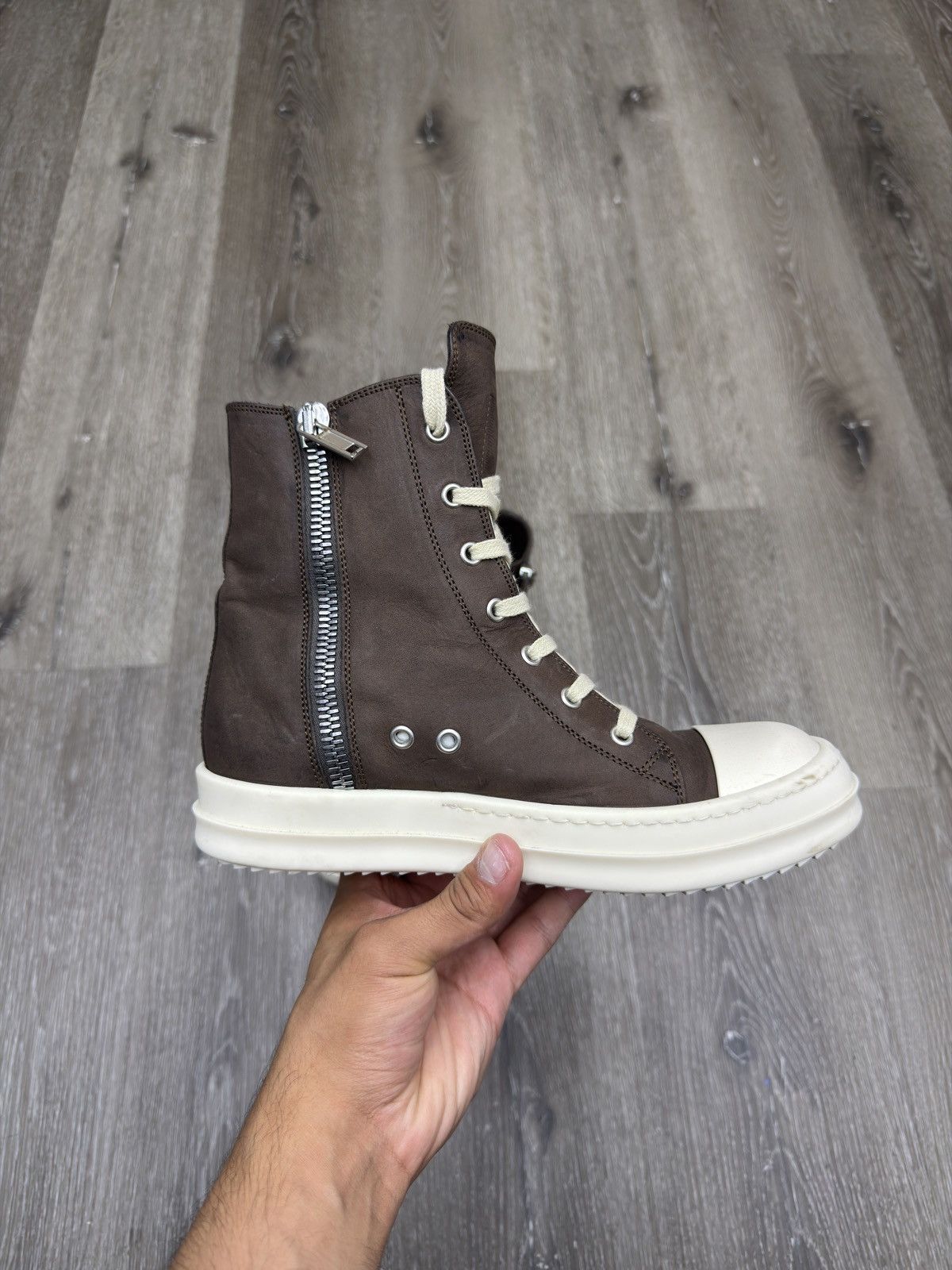 Rick Owens Rick Owens Porterville Sneaker 'Dark Dust' Size US 6 / IT 36 - 2 Thumbnail