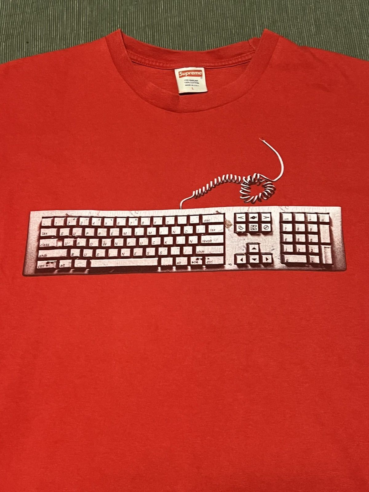 Supreme Supreme Keyboard Tee Size US L / EU 52-54 / 3 - 2 Thumbnail