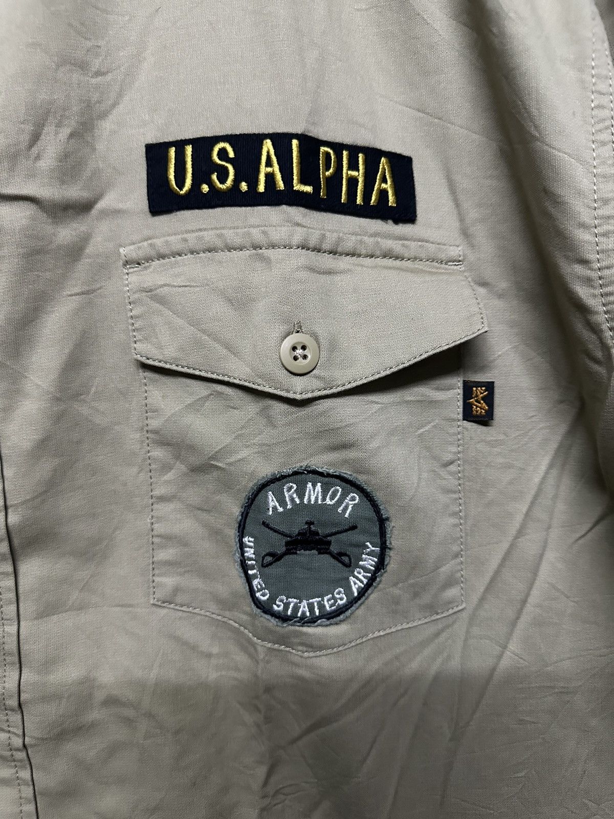 Alpha Industries U.S Alpha Industries Shirt Saiz 5L Size US XXL / EU 58 / 5 - 5 Thumbnail