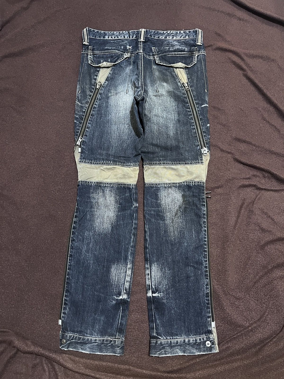 PPFM PPFM MULTIE ZIPPER CRAZY PUNK Size US 30 / EU 46 - 2 Thumbnail