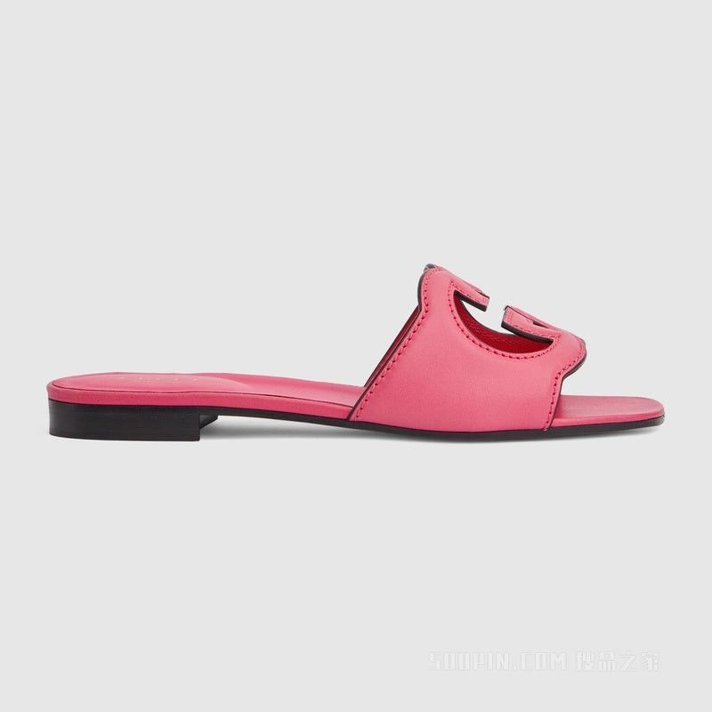 Gucci Gucci Interlocking G Slide Sandals SIZE 35 Size ONE SIZE - 1 Thumbnail