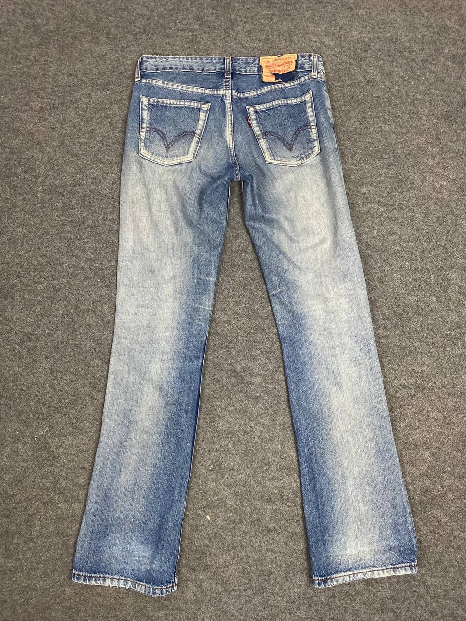 Levi's vintage levis 545 low bootcut flare denim Size 32" / US 10 / IT 46 - 1 Thumbnail