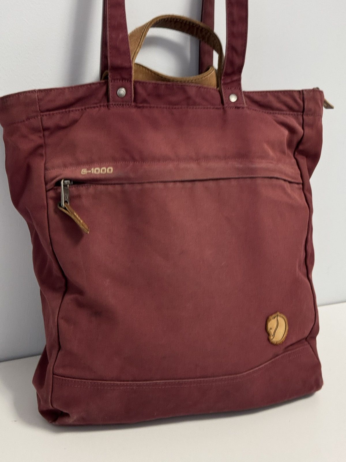 Fjallraven Fjallraven G-1000 Maroon Red Bag Totepack Shoulder Backpack Size ONE SIZE - 5 Thumbnail