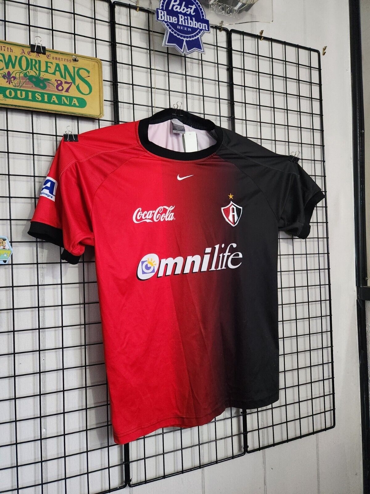 Nike VINTAGE RARE NIKE ATLAS DE GUADALAJARA SOCCER JERSEY SIZE XL Size US XL / EU 56 / 4 - 1 Thumbnail