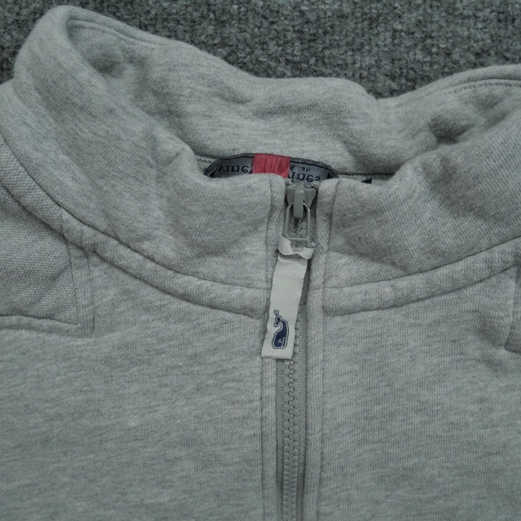 Vineyard Vines Vineyard Vines Sweatshirt Mens 2XL Grey 1/4 Zip Fleece Mock Neck Pullover Zip Sweater Size US XXL / EU 58 / 5 - 4 Thumbnail