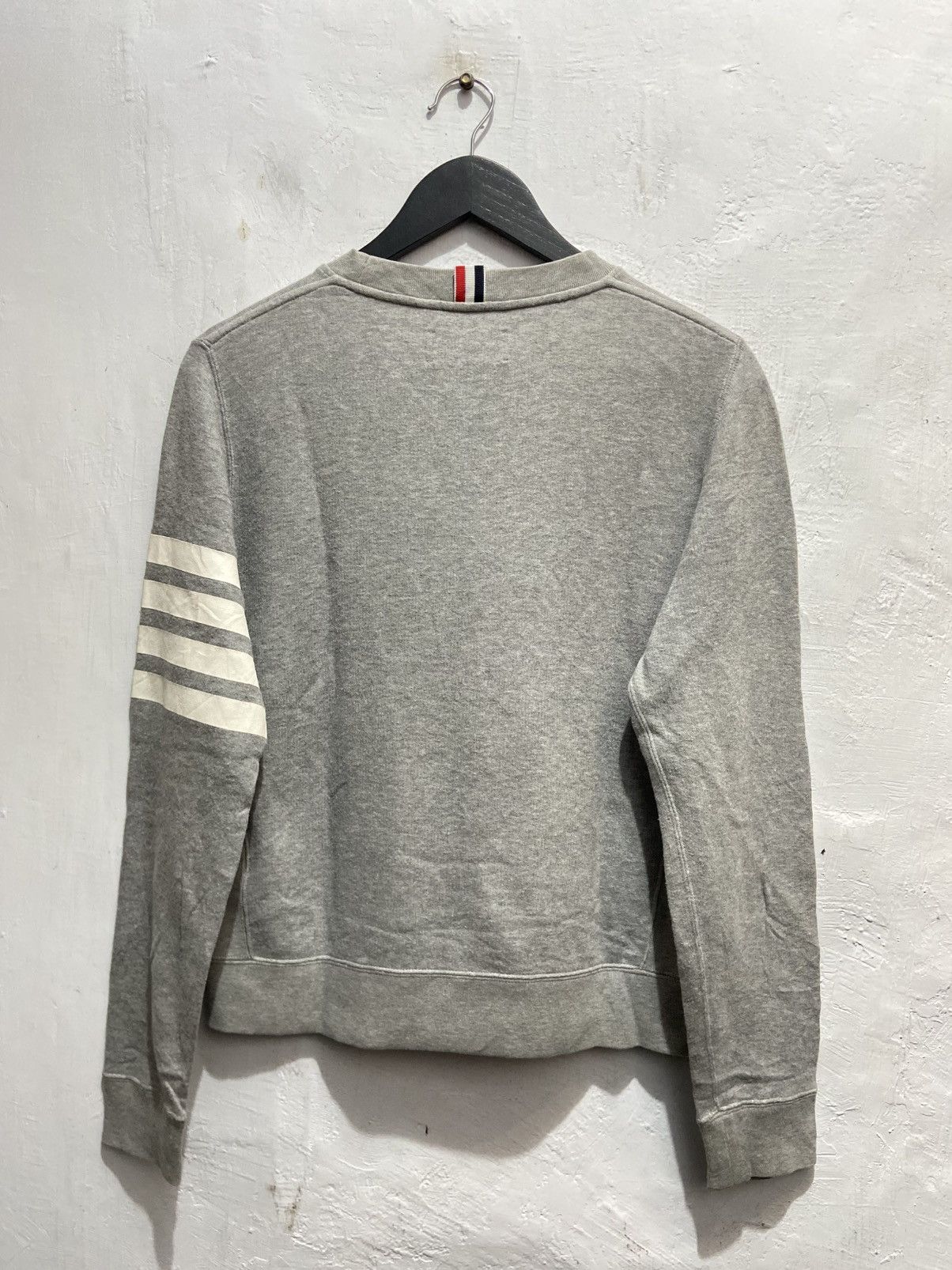 Thom Browne Thom Browne Classic 4 - Bar Sweatshirt Size US S / EU 44-46 / 1 - 13 Thumbnail
