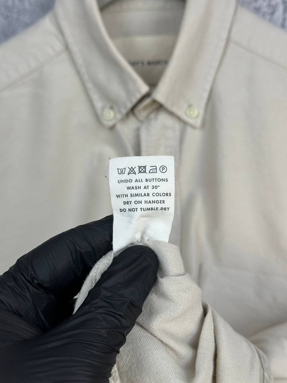 A Day's March A Days March Daintree Organic Cotton Button Up Shirt Beige Size US S / EU 44-46 / 1 - 12 Thumbnail