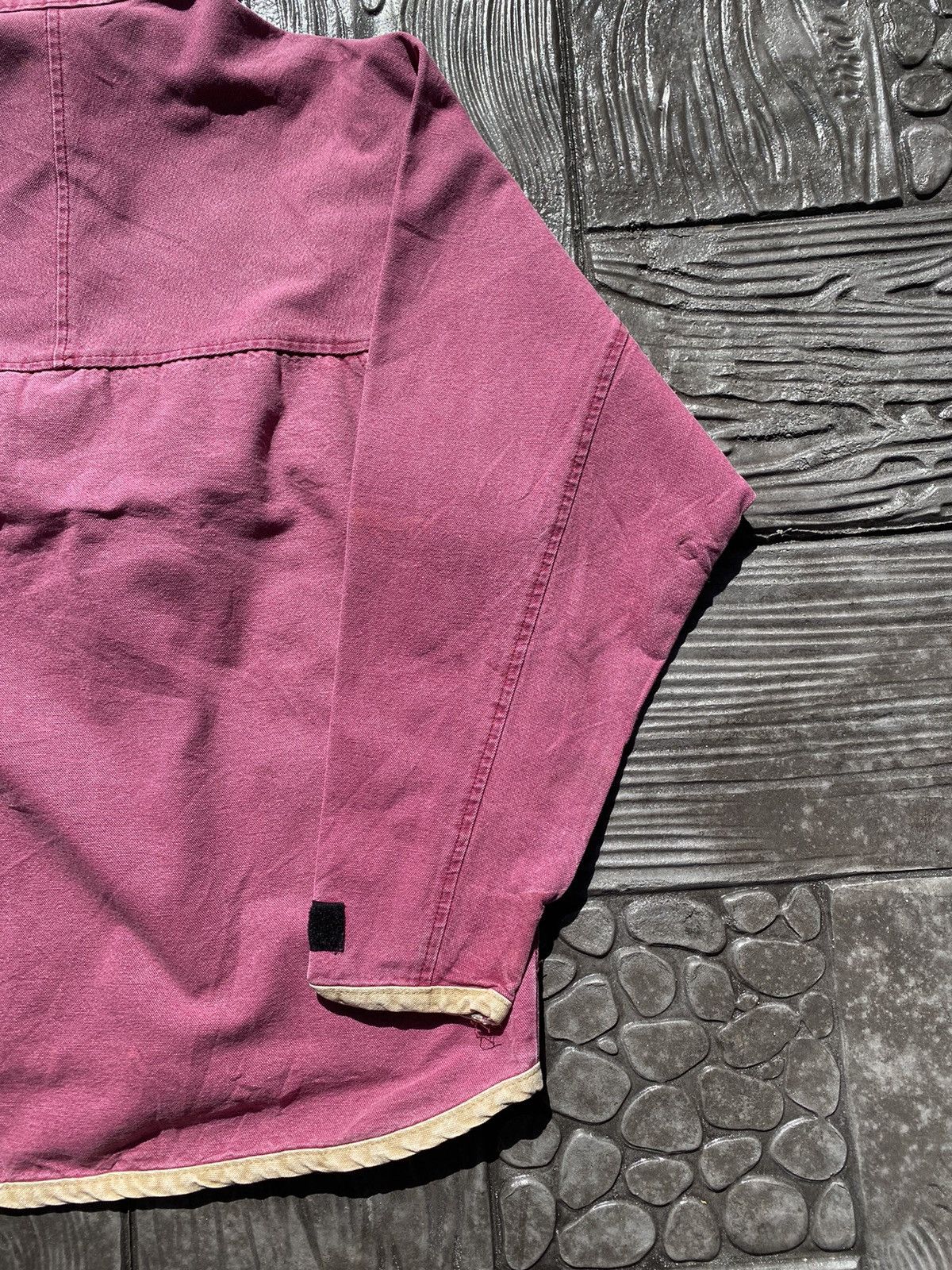 KAVU × Vintage Vintage Rare 90’s KAVU Sunfaded Halfzip Jumper Size US M / EU 48-50 / 2 - 12 Thumbnail
