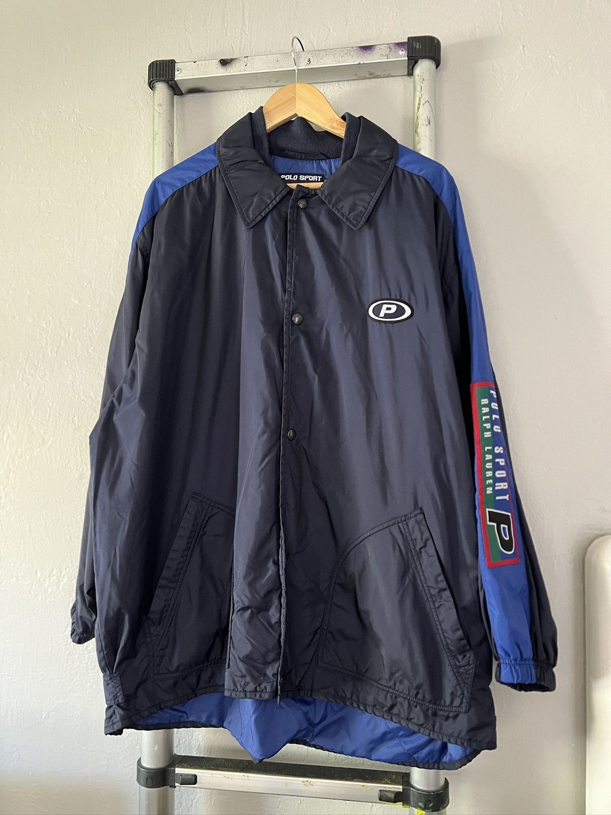 Polo Ralph Lauren Rare 90’s Polo Sport Outer Layer Jacket Vintage Size US XL / EU 56 / 4 - 1 Thumbnail