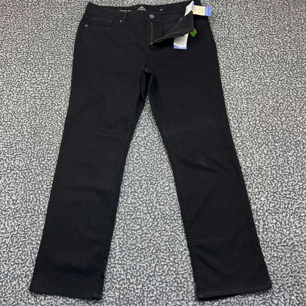 St. Johns Bay St. John's Bay Jeans Women 14P Denim Straight Pockets 36x29 Size 36" / US 14 / IT 50 - 1 Thumbnail