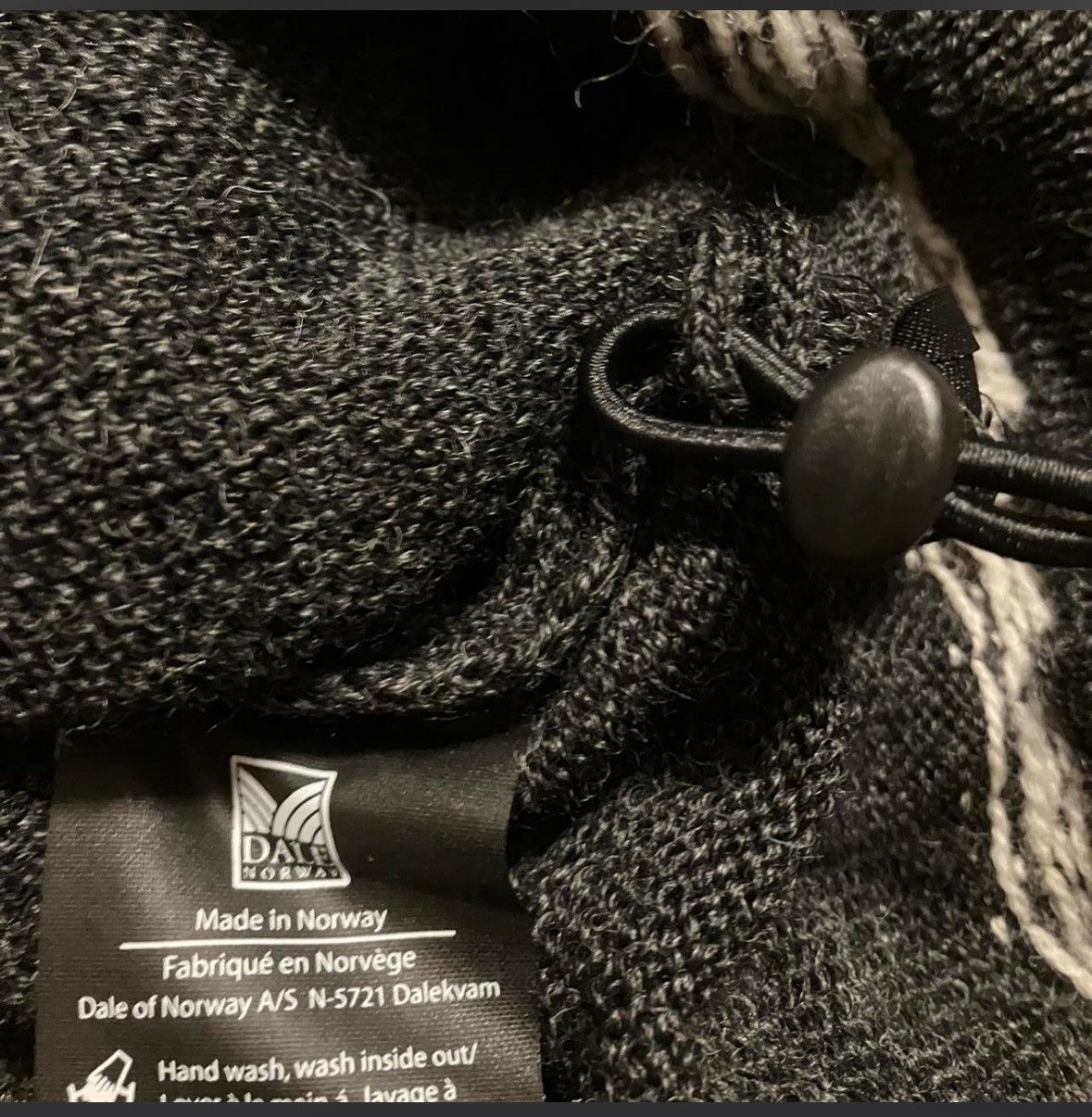 Dale Of Norway Dale of Norway Wool Sweater 2XL Black Nordic Knit Cardigan Size US XXL / EU 58 / 5 - 8 Thumbnail