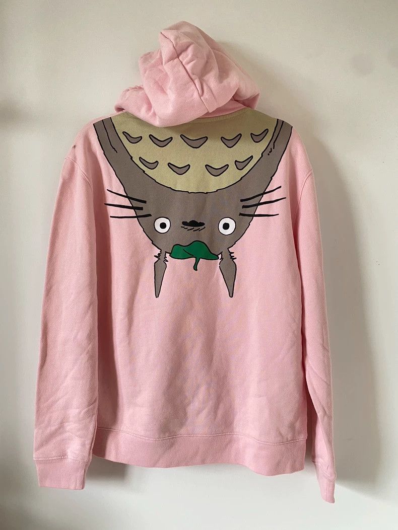 Loewe Loewe Totoro co-branded pink hooded sweater Size S / US 4 / IT 40 - 2 Thumbnail