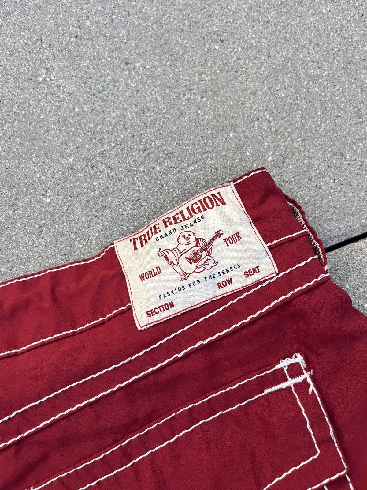 Japanese Brand Vintage True Religion Japanese Y2K Crazy Shorts Size US 38 / EU 54 - 9 Thumbnail