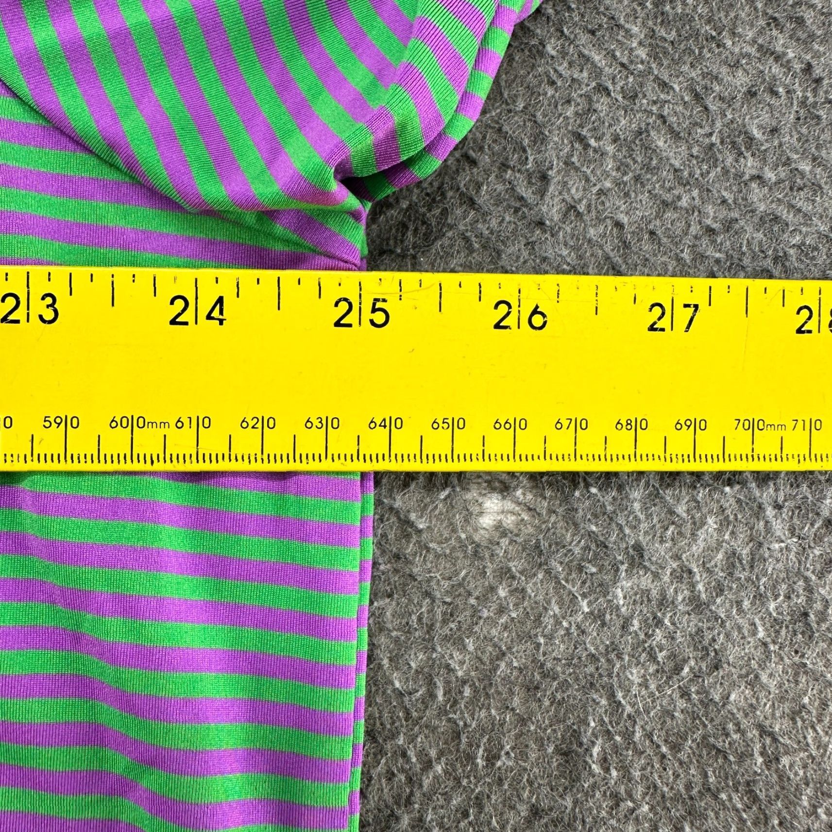RLX Ralph Lauren RLX Ralph Lauren Polo Shirt Mens XL Performance Golf Striped Multicolor Green Purple Polo Shirt Mens XL Size US XL / EU 56 / 4 - 5 Thumbnail