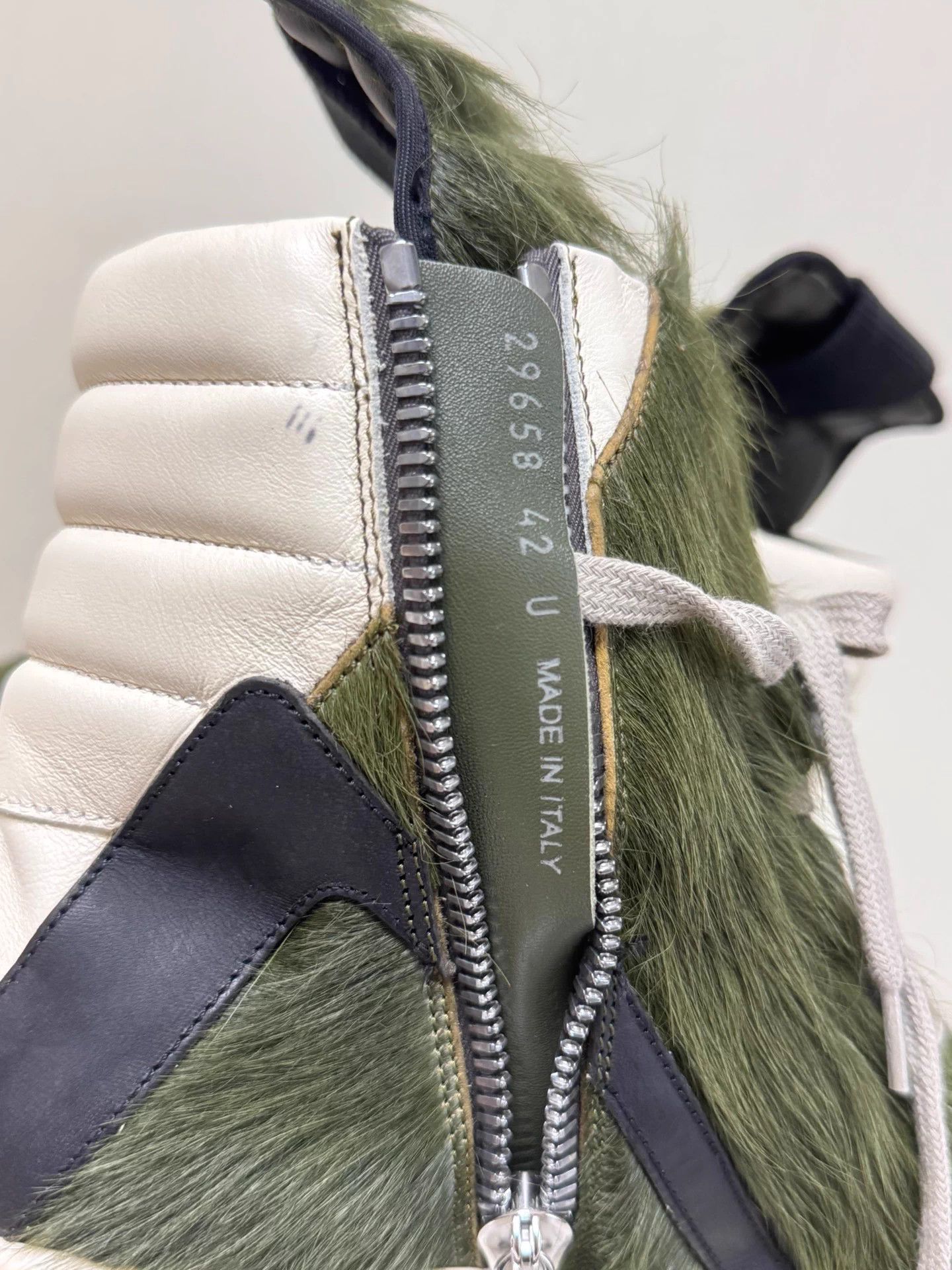 Rick Owens Rick Owens 21FW Green Mohair Triangle OG Size 42 Size US 9 / EU 42 - 5 Thumbnail