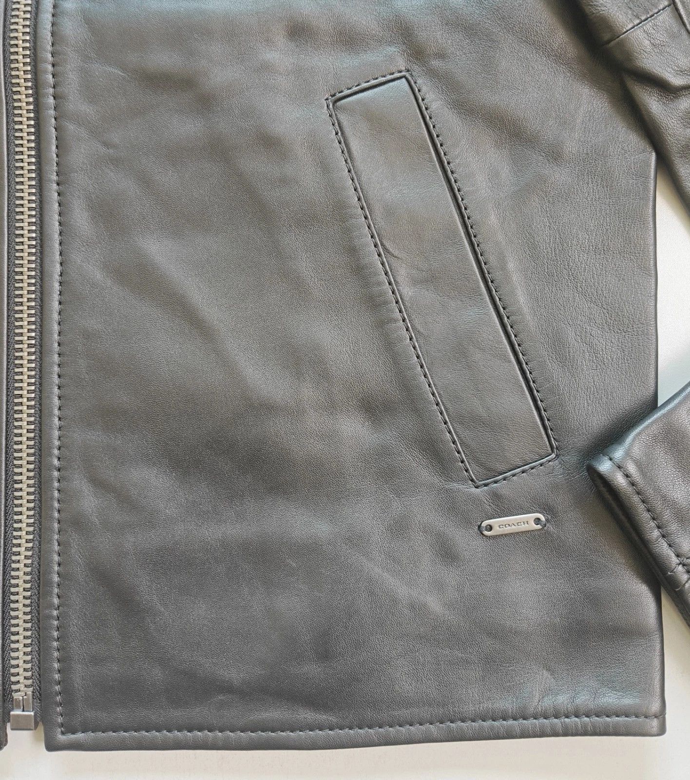 Coach Coach Leather Jacket FTP 5060 Size US XS / EU 42 / 0 - 5 Thumbnail