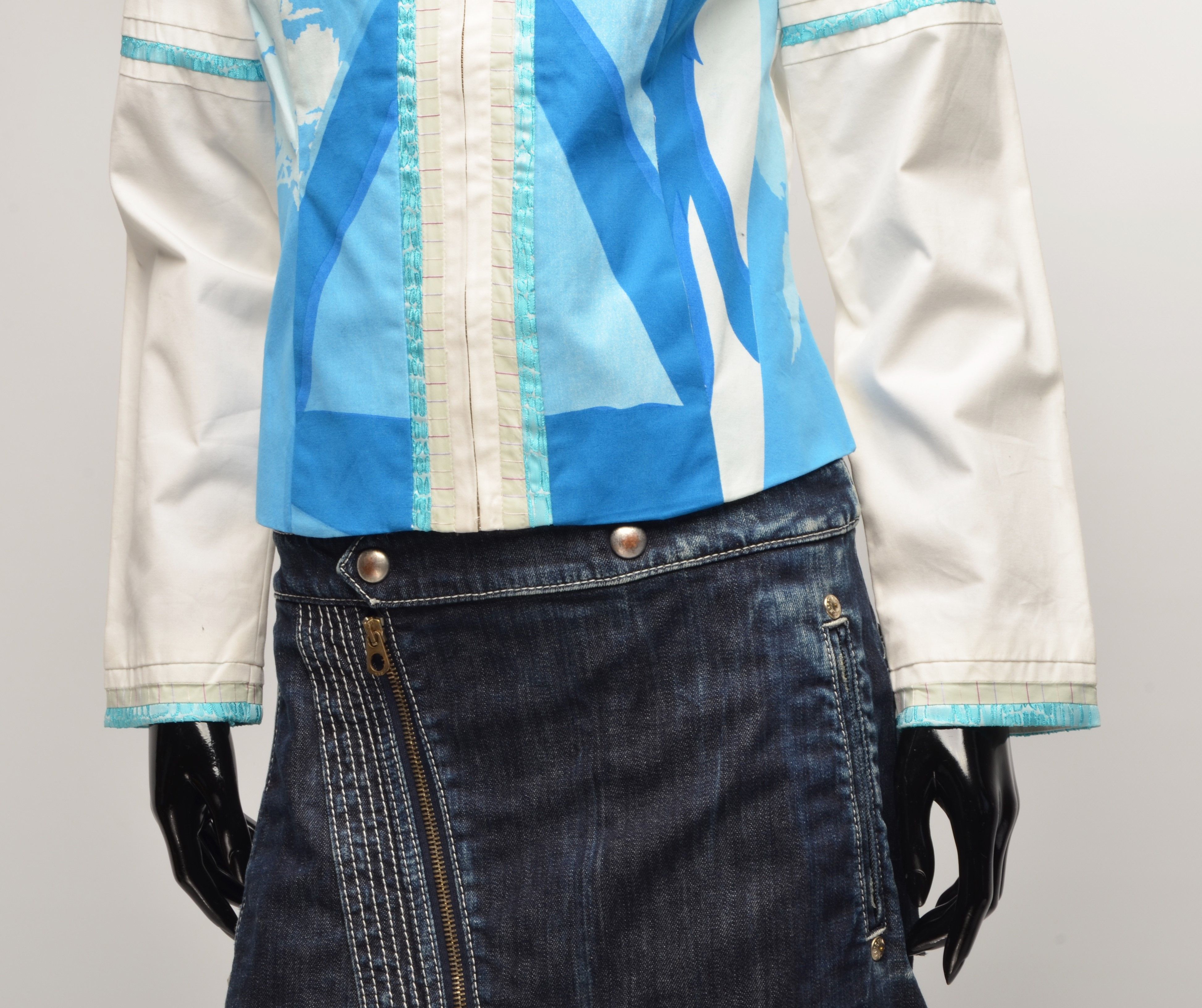 Custo Barcelona × Vintage Vintage Custo Barcelona Y2K Kidcore Printed Light Jacket Size XS / US 0-2 / IT 36-38 - 3 Thumbnail