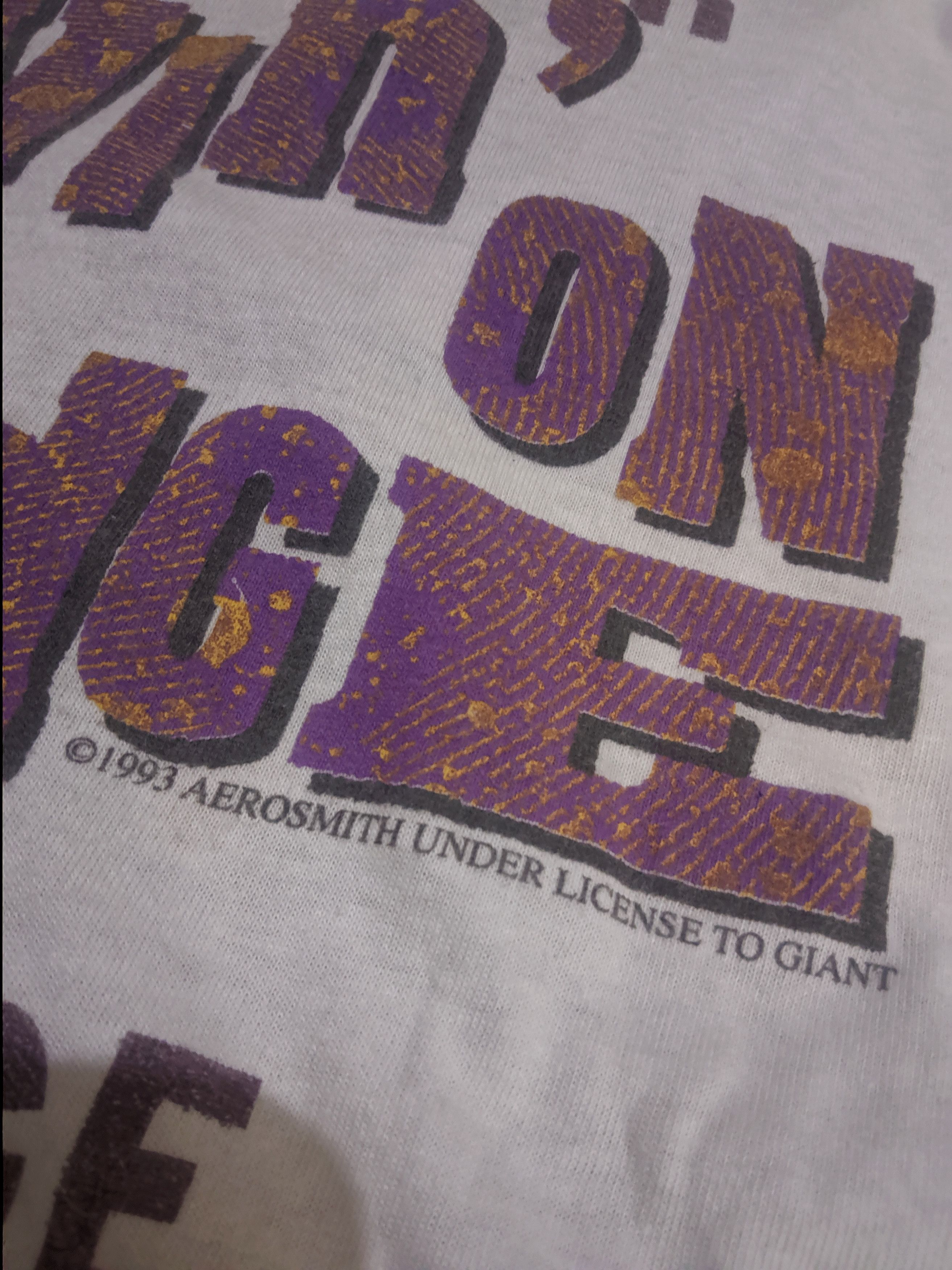 Band Tees Vintage Tees Aerosmith Size US L / EU 52-54 / 3 - 8 Thumbnail