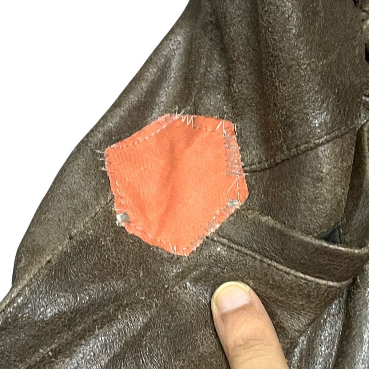 If Six Was Nine Vintage Wrong Seditionaries Patches Cowhide Leather Pants Size US 29 - 12 Thumbnail