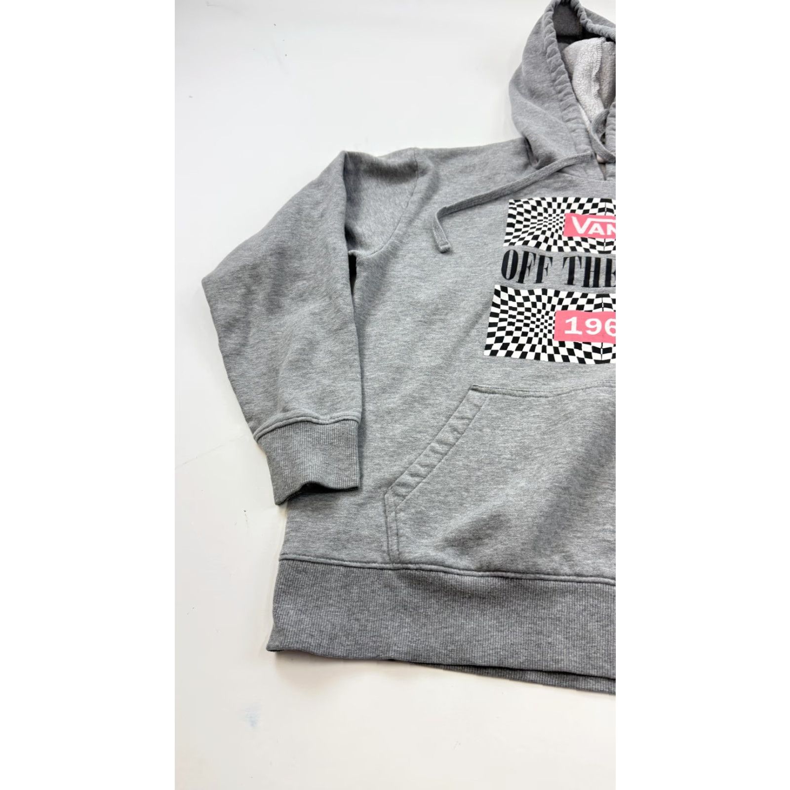 Vans Vans Hoodie Sweatshirt Mens Medium Gray Off The Wall 1966 Graphic Fleece Size US M / EU 48-50 / 2 - 3 Thumbnail