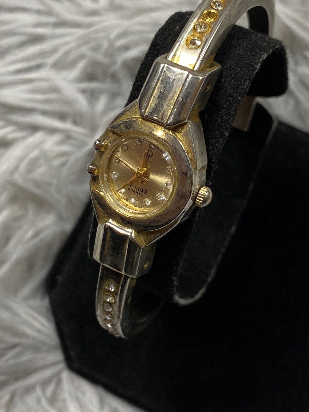Jewelry De Luxe Gold-Tone Bracelet Watch | Japanese Brand Size ONE SIZE - 2 Thumbnail