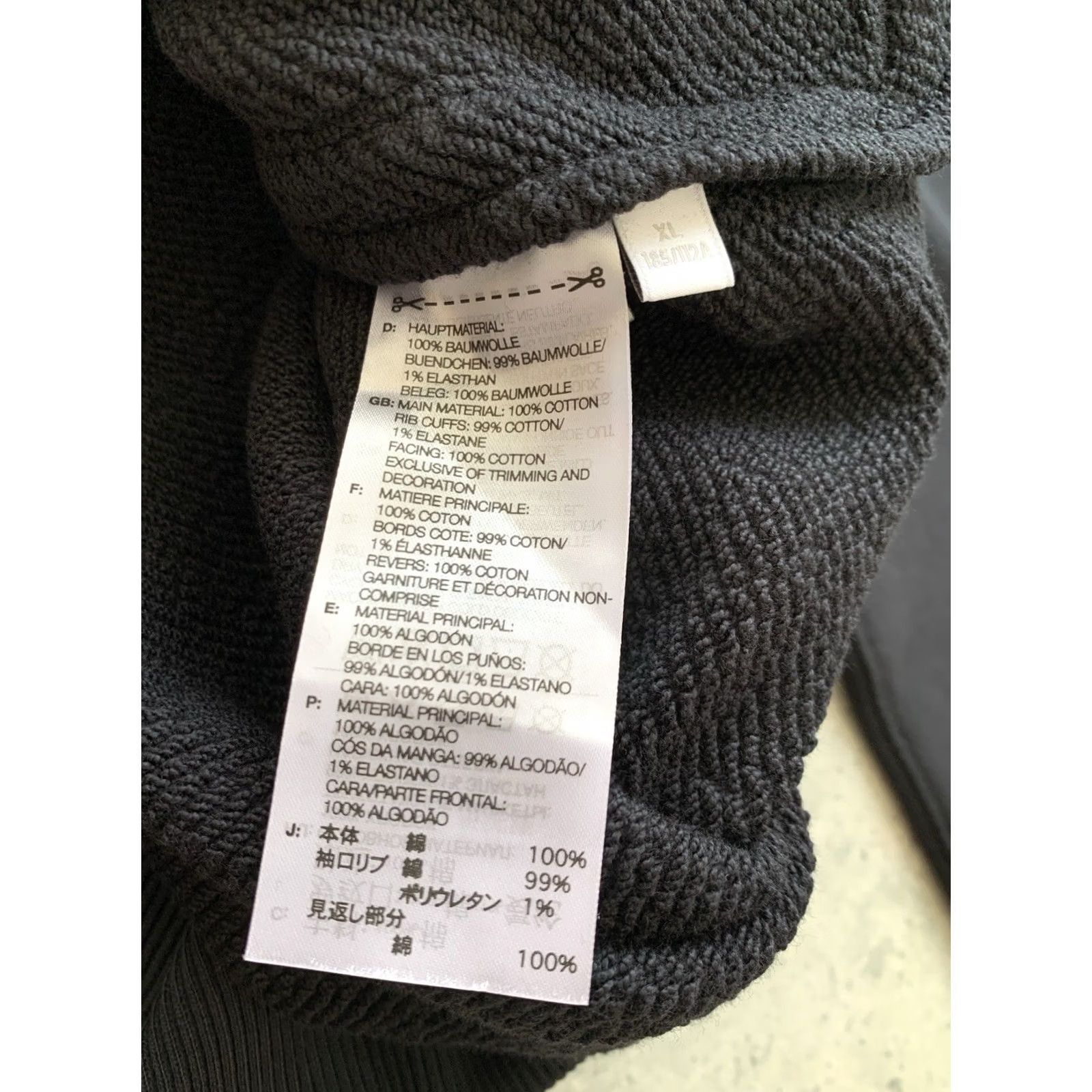 Yohji Yamamoto ADIDAS YOHJI YAMAMOTO Y-3 TRACK TOP FULL ZIP JACKET BLACK XL MEN Size US XL / EU 56 / 4 - 7 Thumbnail