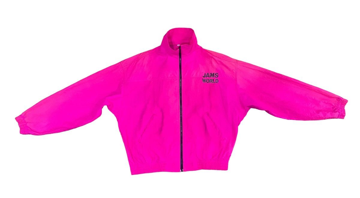 Jams World Vintage JAMS World Nylon Light Zipper Jacket (M) Size US M / EU 48-50 / 2 - 7 Thumbnail