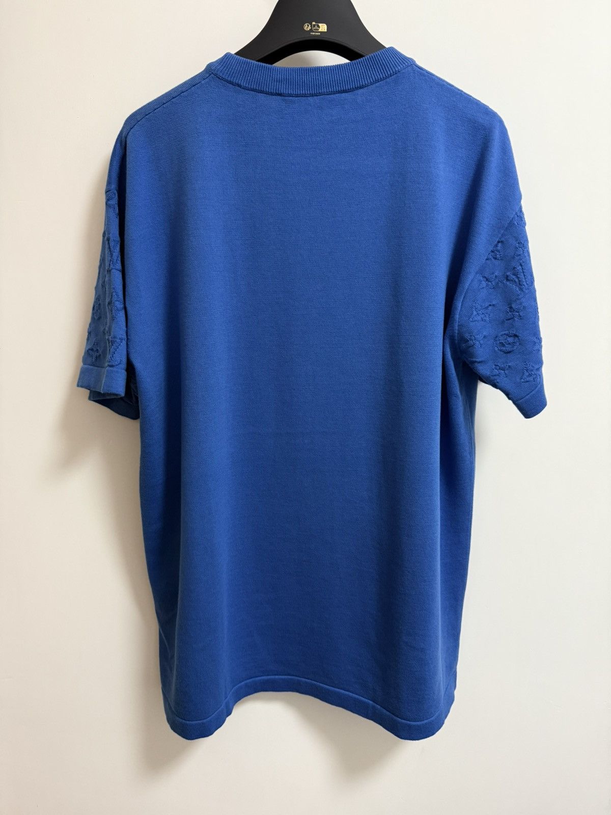 Louis Vuitton Louis Vuitton blue monogram sleeve t shirt S Size US S / EU 44-46 / 1 - 3 Thumbnail
