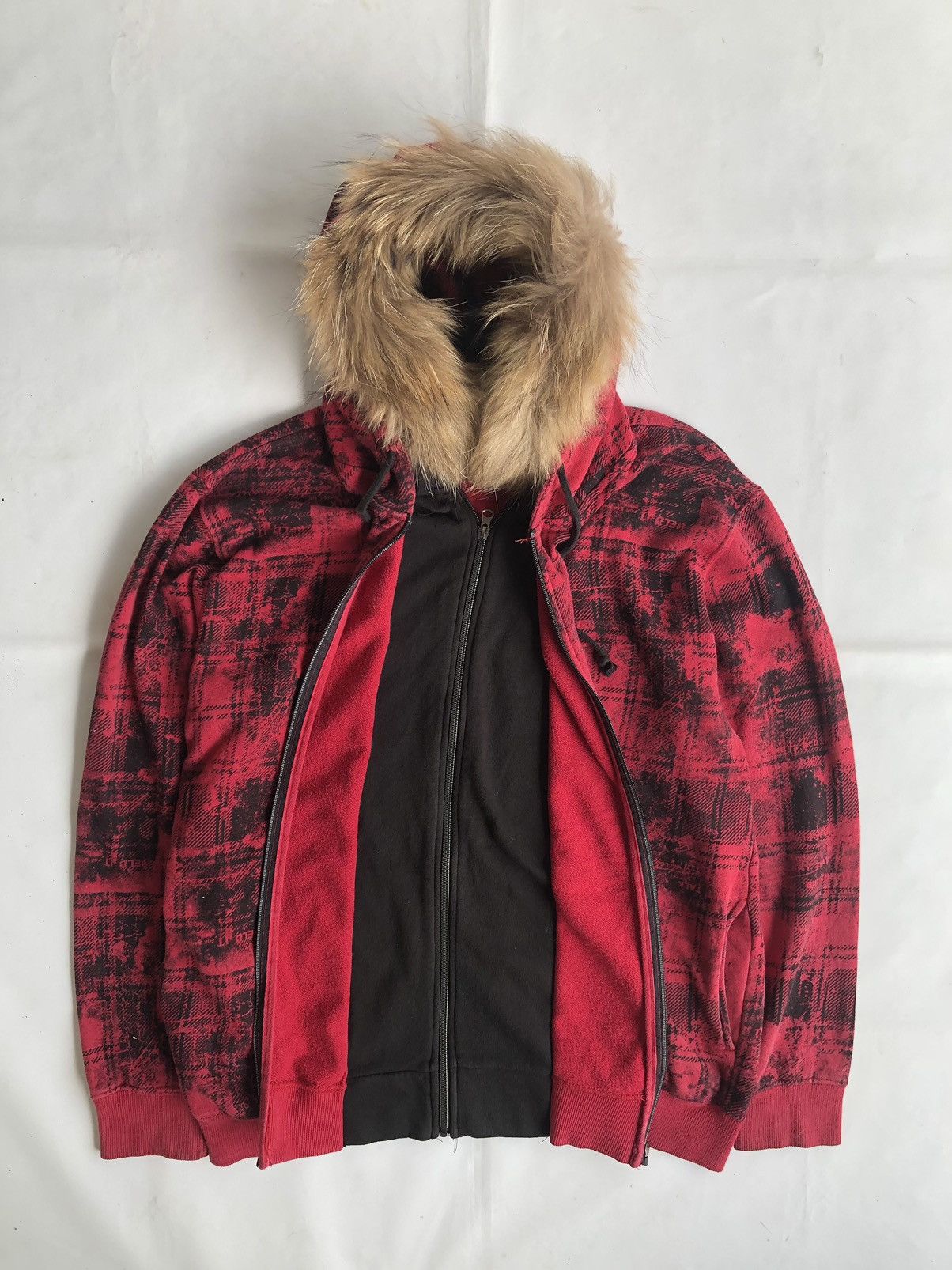 If Six Was Nine × Japanese Brand × Le Grande Bleu (L.G.B.) Zip Fur Hoodie Double Layer ifsixwasnine LGBstyle Size US L / EU 52-54 / 3 - 2 Thumbnail