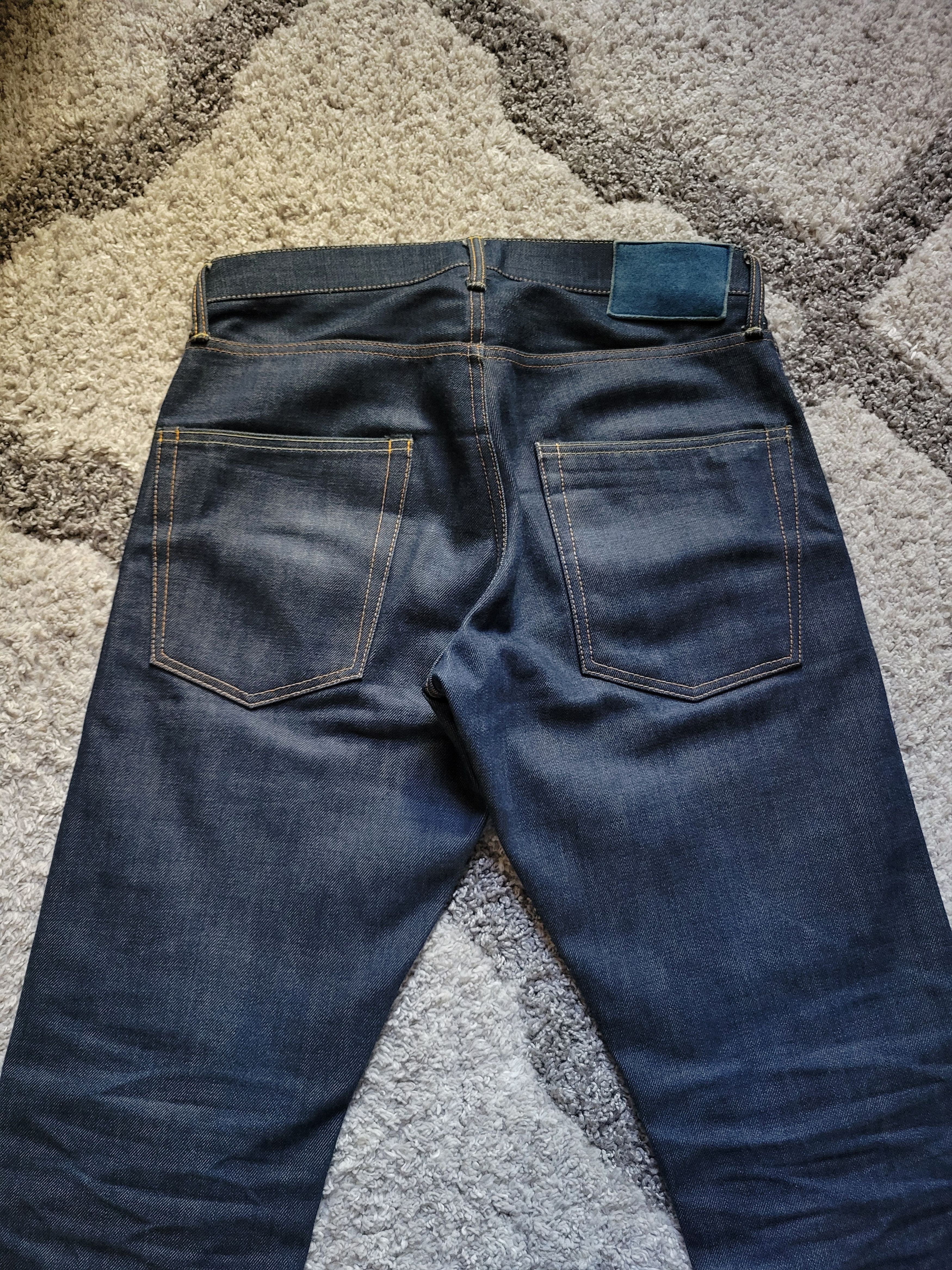 Visvim 01.2R/01 Slim Raw, Unwashed Denim Size US 30 / EU 46 - 16 Thumbnail