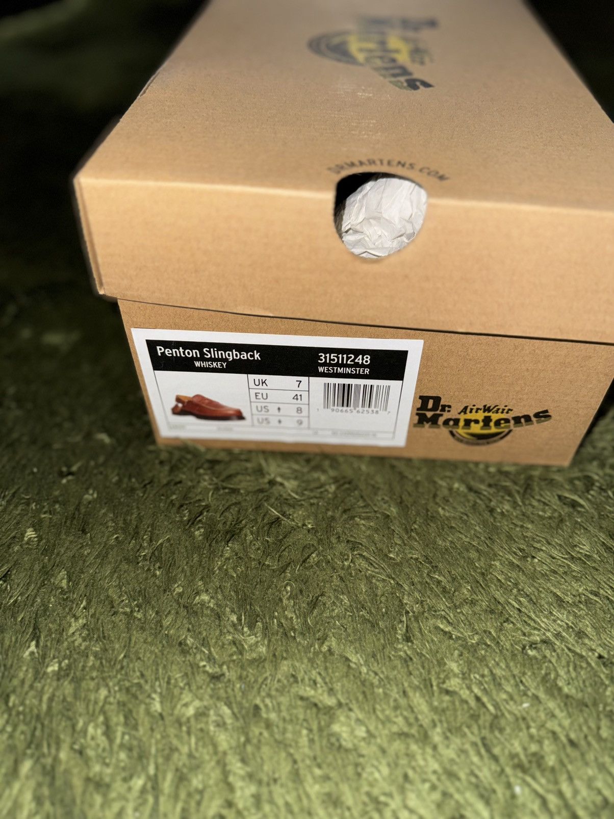 Dr. Martens [US 8] Dr. Martens Penton Slingback Leather Loafer Brown Size US 8 / EU 41 - 9 Thumbnail