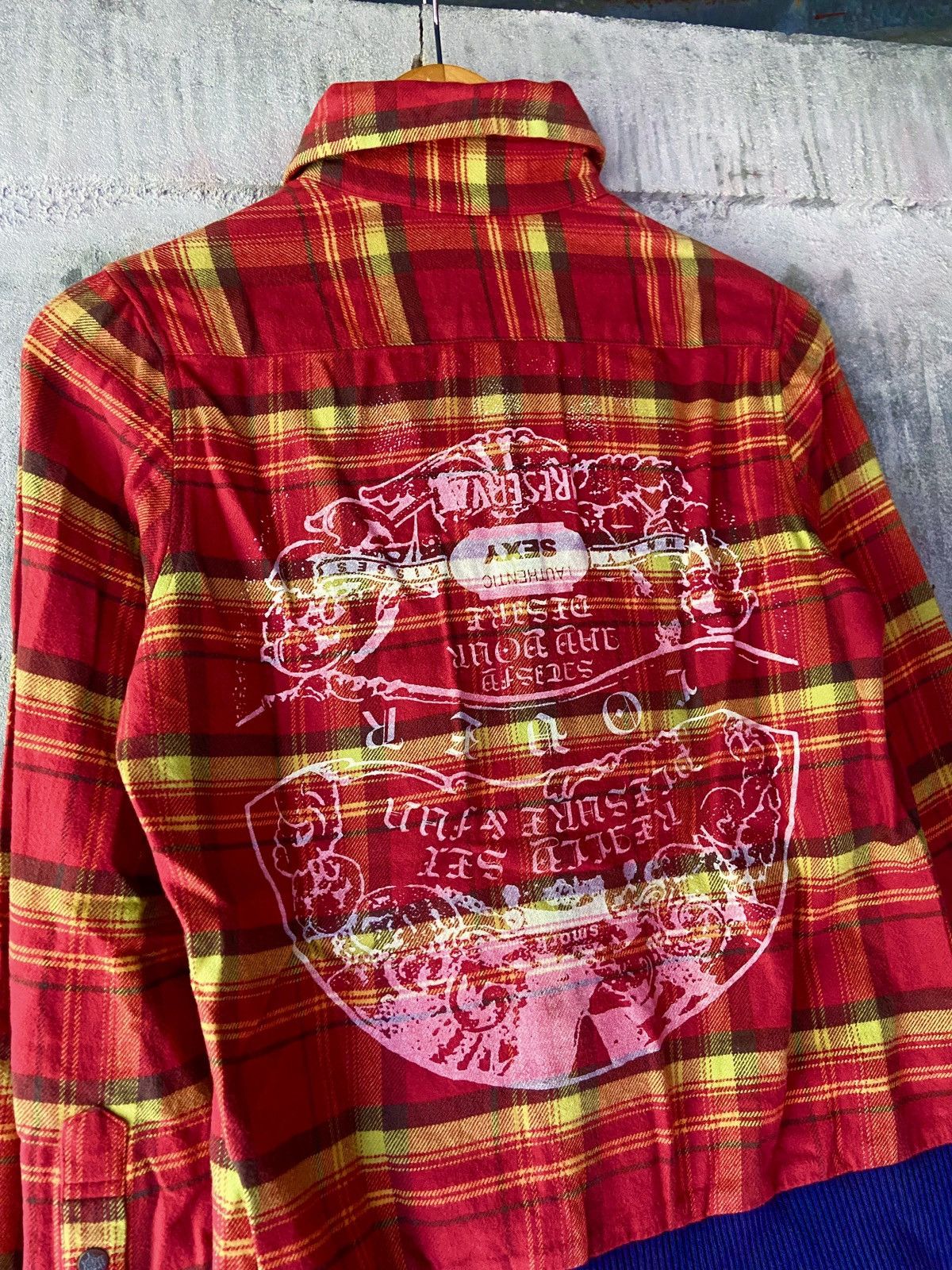 If Six Was Nine AUTHENTIC SEXY JAPANESE PLAID BUTTON DOWN SHIRT Size US S / EU 44-46 / 1 - 15 Thumbnail