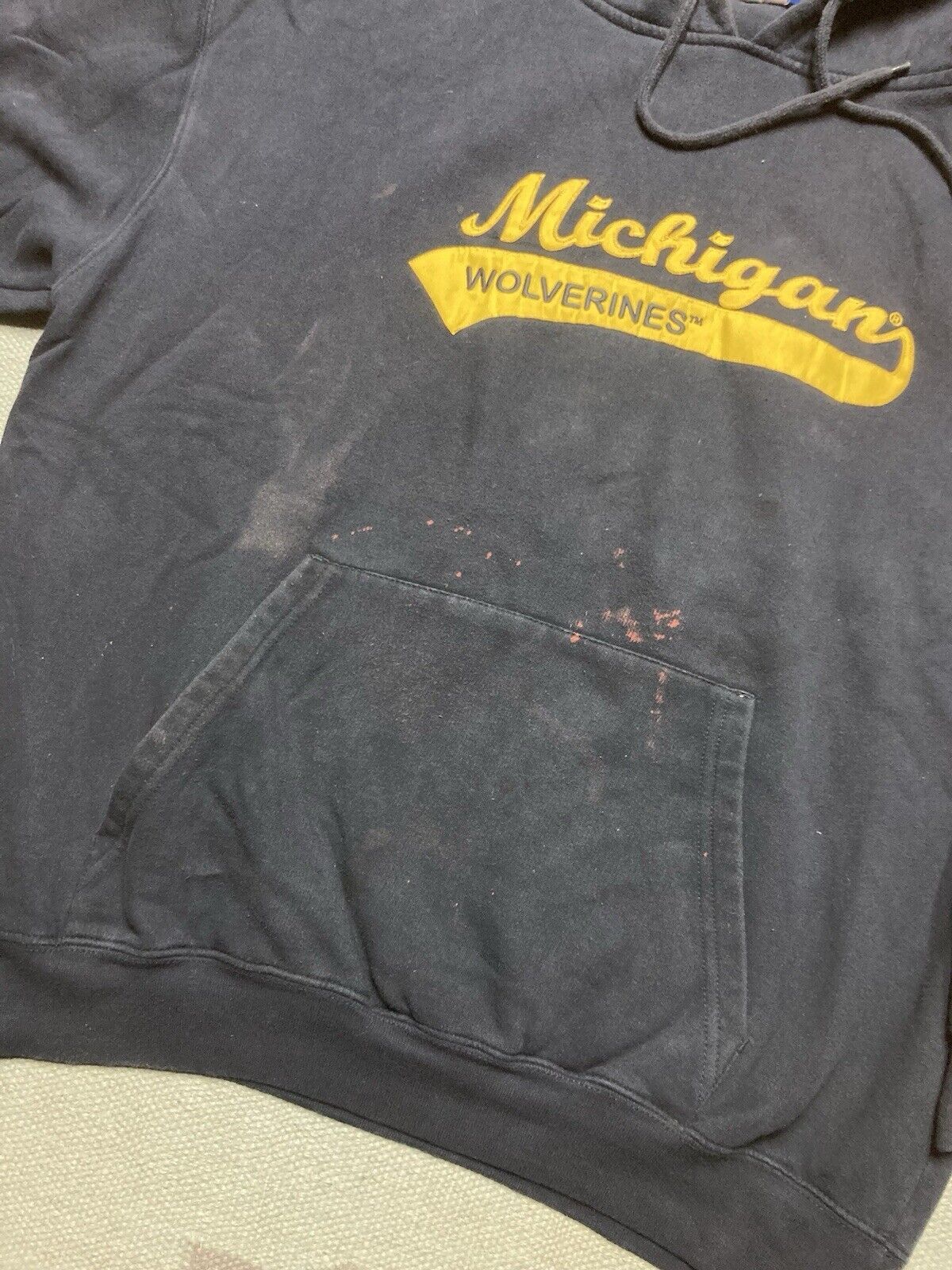 Vintage VTG hoodie university of Michigan wolverines NCAA college XL Size US XL / EU 56 / 4 - 2 Thumbnail