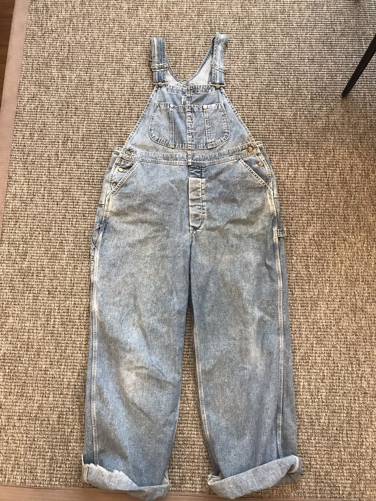 S*T様 【USED】50s LEE Denim Overall Vintage Antique 1950's Lee Union Made Sanforized Jelt Denim