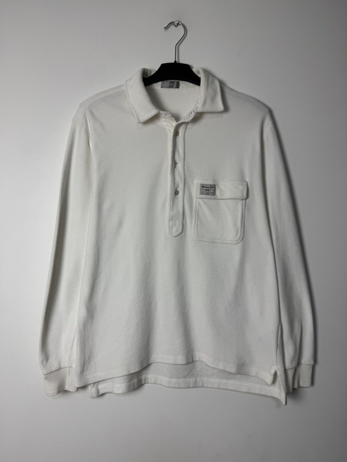 Dior SS22 Dior by Birkenstock CD 1947 Long sleeve Polo Shirt Size US S / EU 44-46 / 1 - 4 Thumbnail