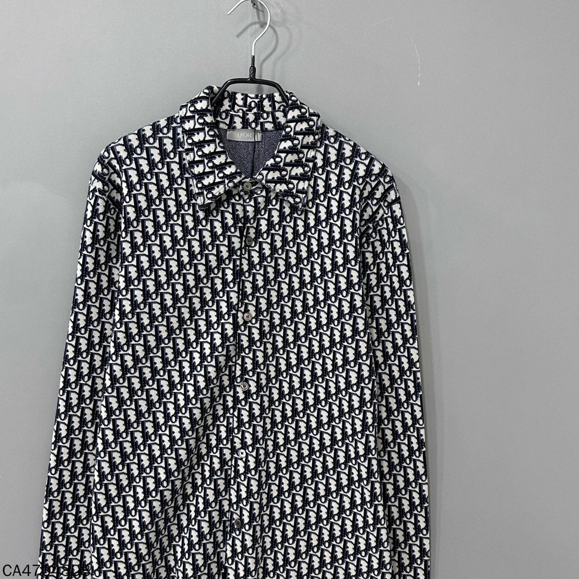 Dior Dior black and white all over print shirt S Size US S / EU 44-46 / 1 - 2 Thumbnail