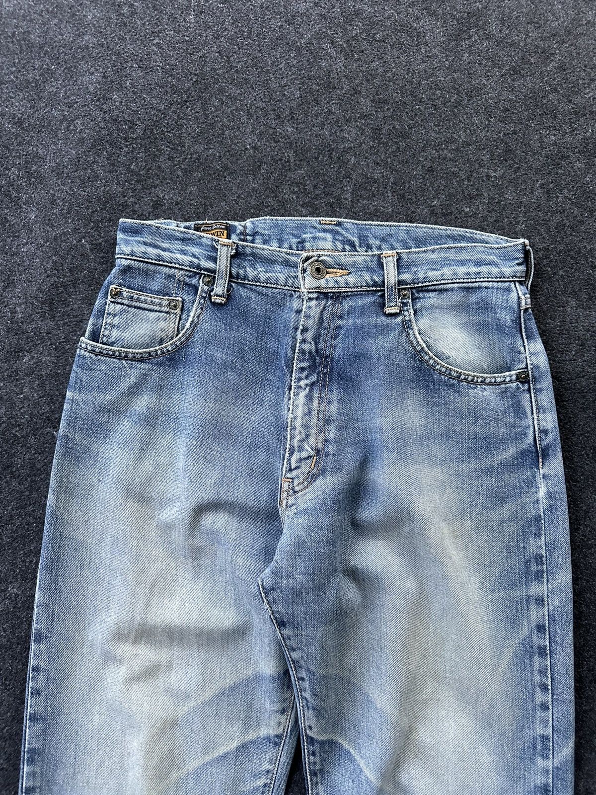 Edwin Vintage Edwin Baggy Lot 1463 Faded Vintage Denim 30x28 D300 Size US 30 / EU 46 - 3 Thumbnail
