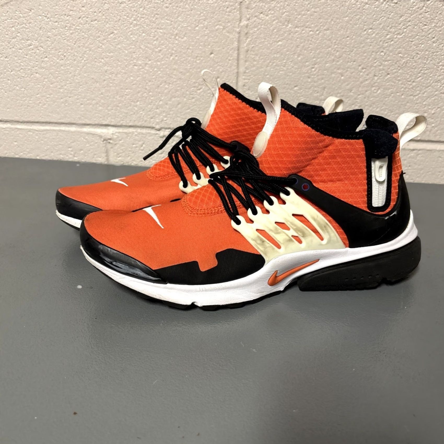 Nike Nike Air Presto Utility Mid Orange Black Mens Size 11 DC8751-800 Active Casual Sneaker Size US 11 / EU 44 - 2 Thumbnail