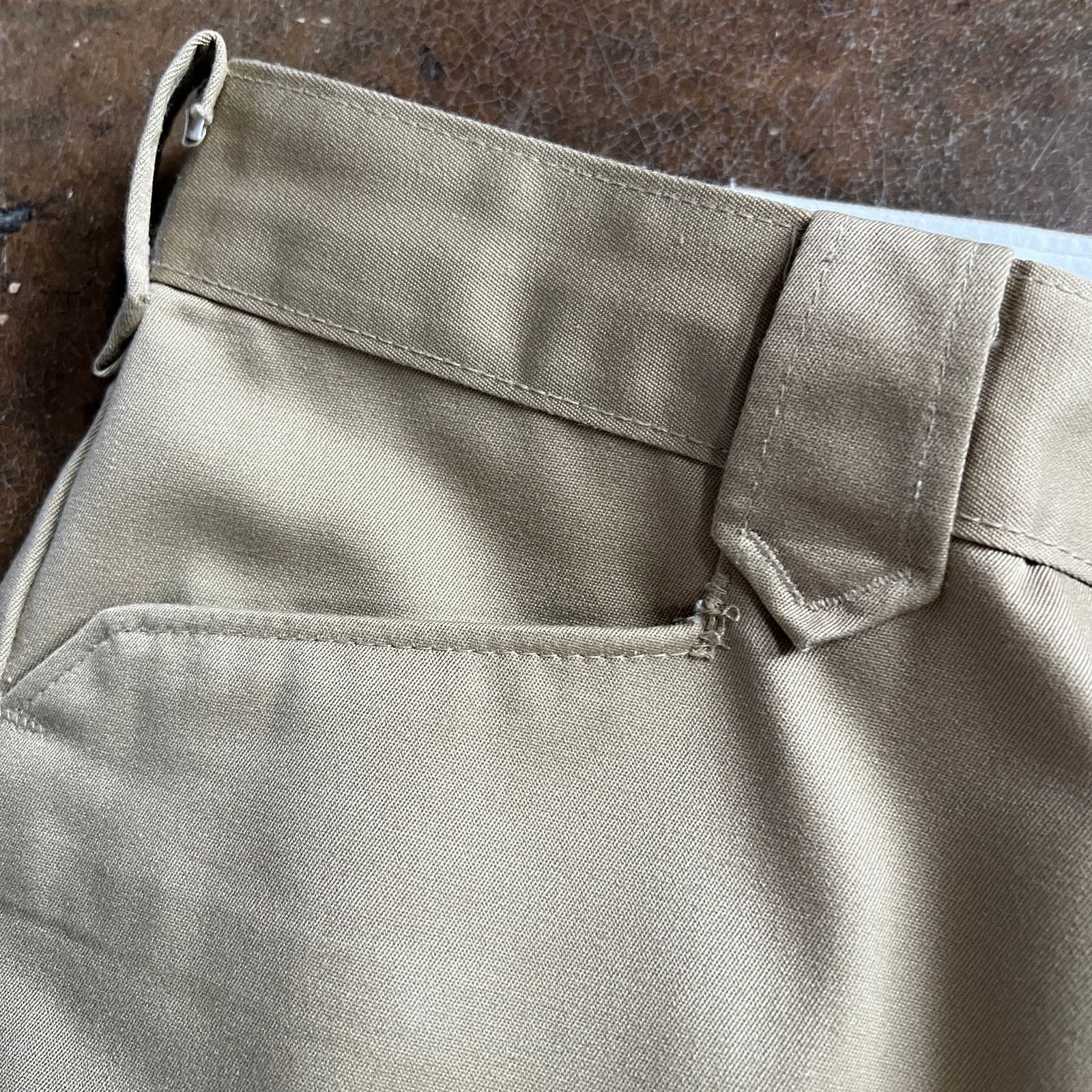 Vintage VTG RARE Tuf-Nut USA Pearl Snap Pocket Tan Pants 36x32 Size US 36 / EU 52 - 3 Thumbnail
