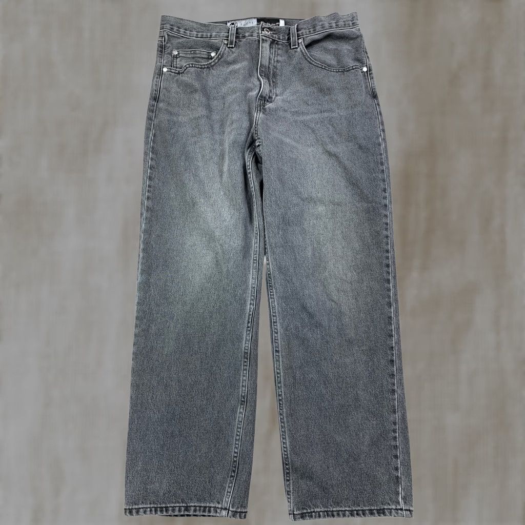 Levi’s SilverTab Jeans Mens 34x30 Black Worn In Relaxed Fit Retro 90s/Y2K Loose