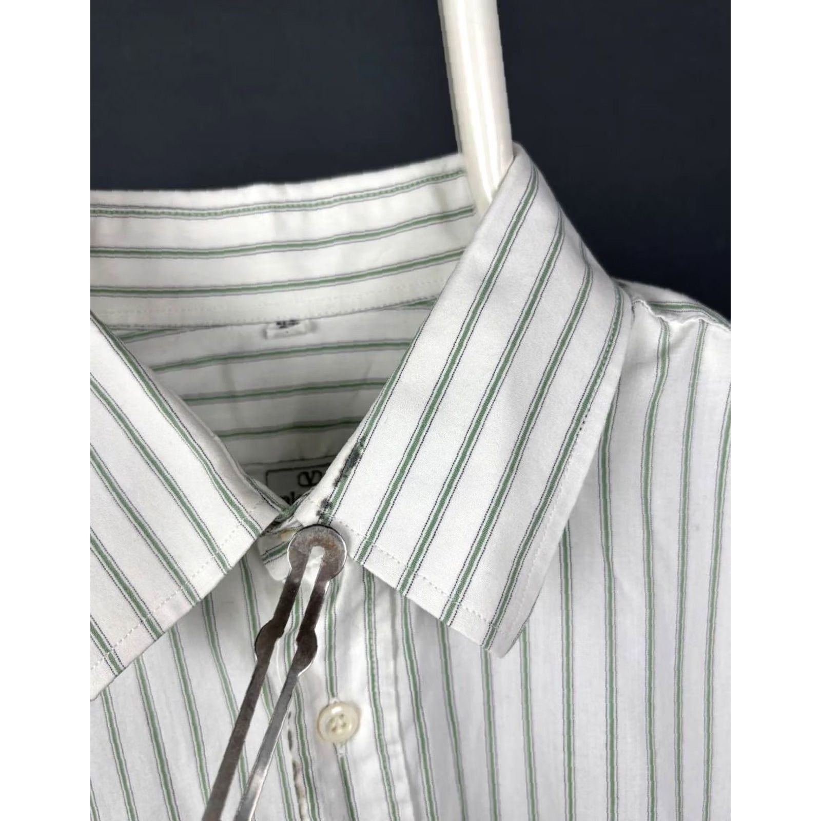 Valentino Valentino Uomo Vintage Striped Shirt Button Down Casual Size 38 Size US M / EU 48-50 / 2 - 5 Thumbnail