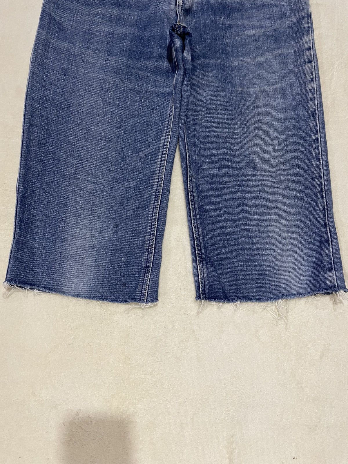 Japanese Brand Vintage Lee Rider Short Pants Distress Size US 28 / EU 44 - 3 Thumbnail