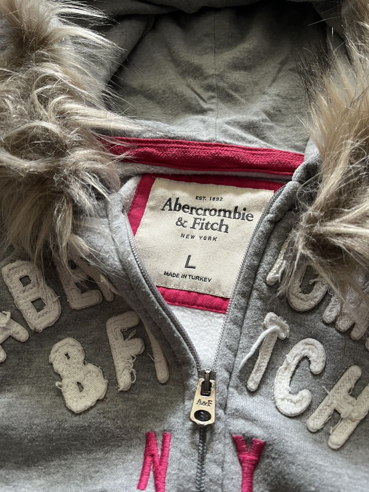 Hysteric Glamour Abercrombie If Six Was Nine Vibe Faux Fur Zip Hoodie Jacket Size US S / EU 44-46 / 1 - 4 Thumbnail