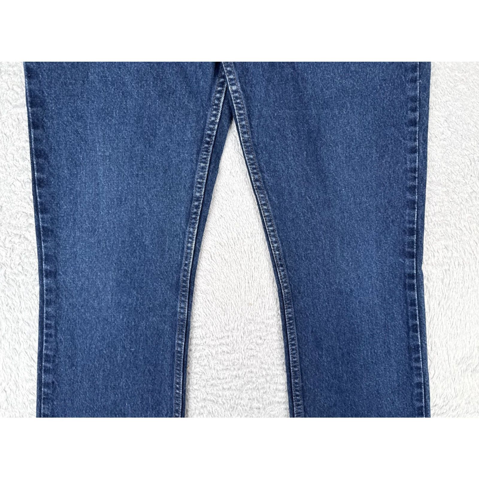 Denime SO Jeans Womens 9 Bootcut Jeans Blue Mid Rise 100% Cotton 5-Pocket Denim Boot Leg Casual Y2K Mens? Size 30" / US 8 / IT 44 - 3 Thumbnail