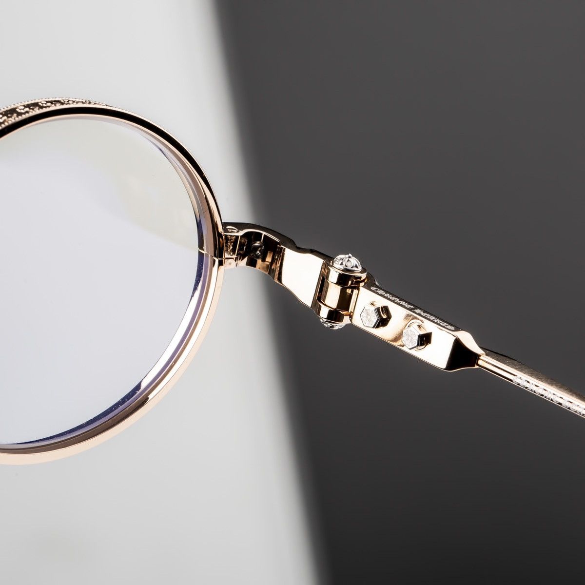 Chrome Hearts CHROME HEARTS HONEY DIPPED ANTIQUE GOLD GLASSES Size ONE SIZE - 4 Thumbnail