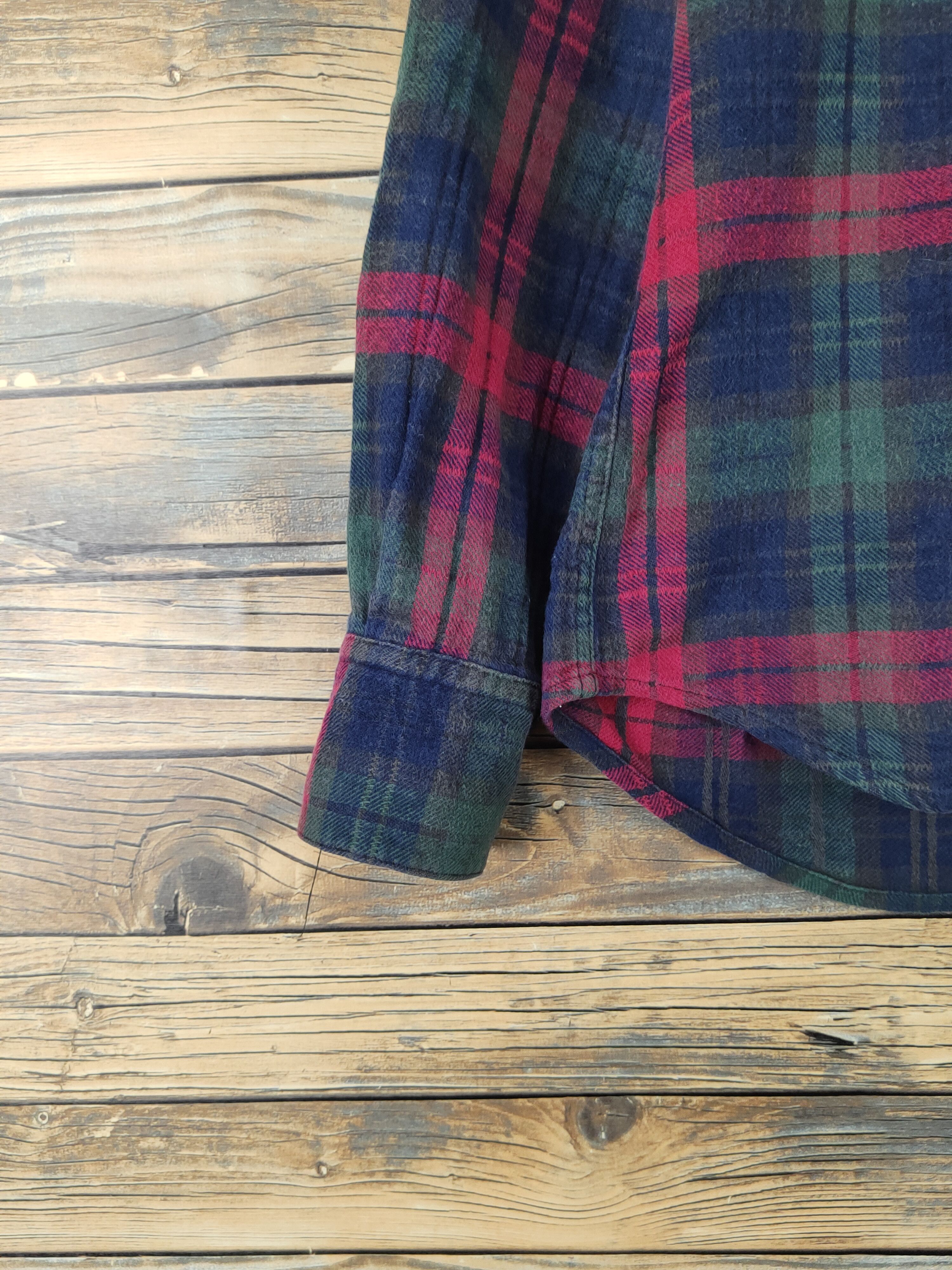 Japanese Brand × Vintage TK Navy Red Button Ups #W46 Size US M / EU 48-50 / 2 - 4 Thumbnail