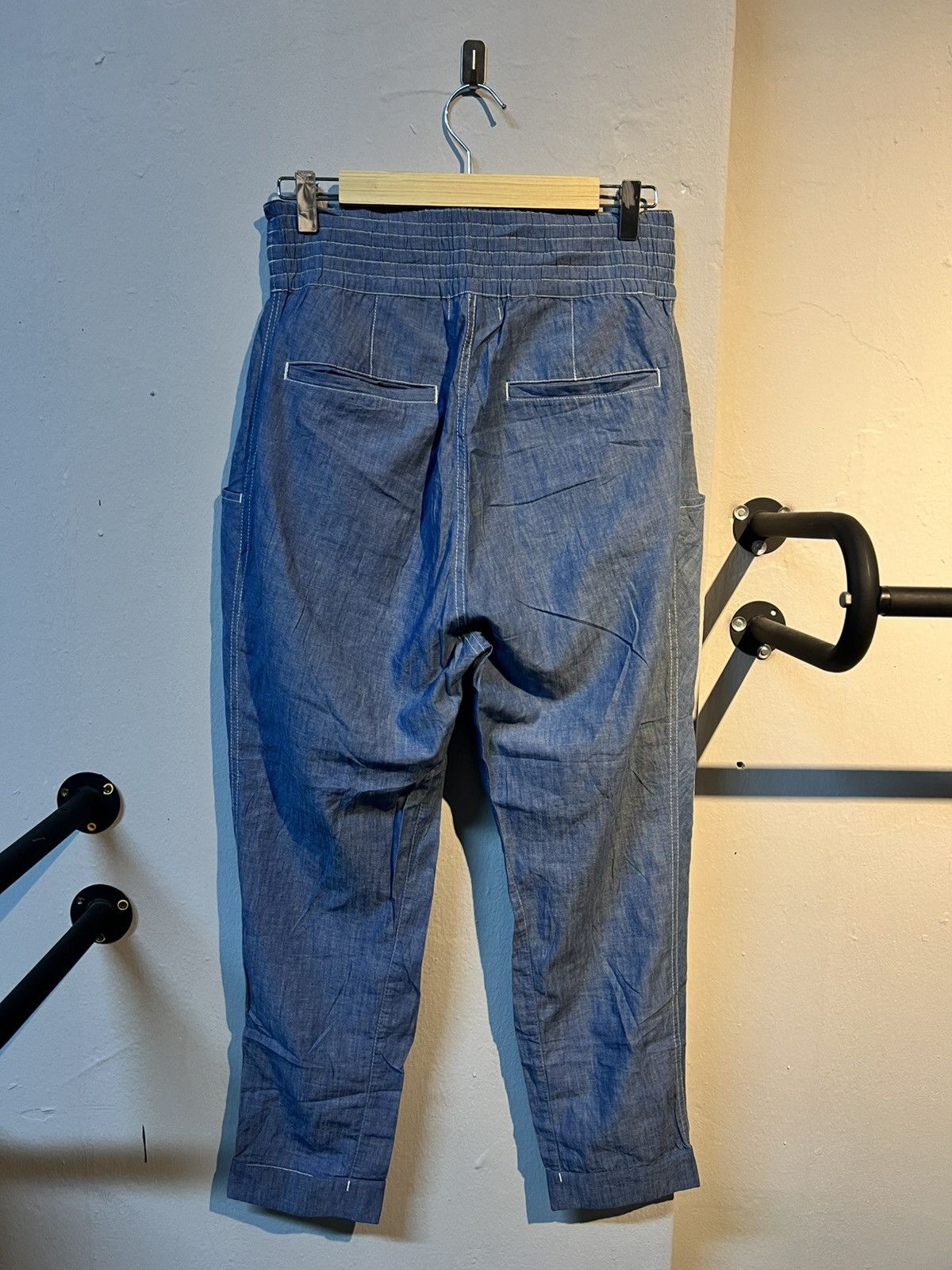 CABANE de ZUCCa × Issey Miyake × Japanese Brand Cabane de Zucca Crotch Pants Size US 32 / EU 48 - 5 Thumbnail